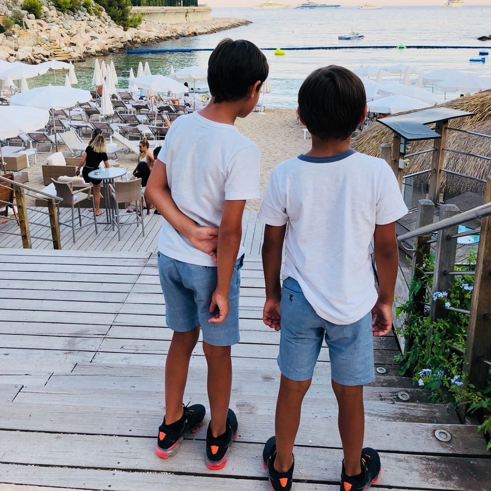 H&M Boys Lightweight Denim Cotton Shorts. Sizes 8-9 and 9-10.